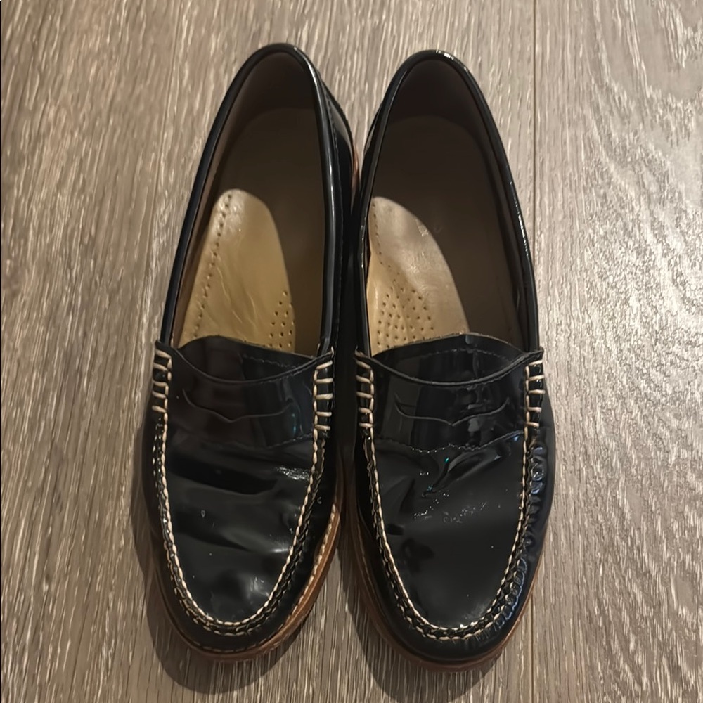 Classic Patent Leather  Black Loafers, Weejuns